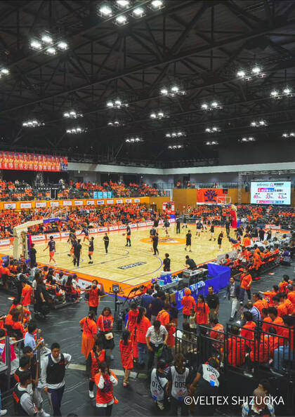 B.LEAGUE B2：ベルテックス静岡