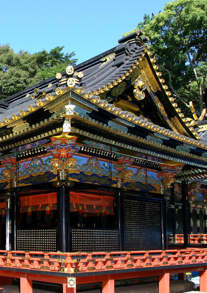 久能山東照宮　社殿参拝：四百年続く、平和への祈り。