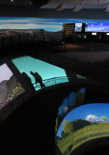 静岡県富士山世界遺産センター：常設展