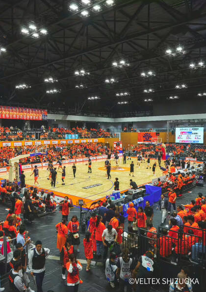 B.LEAGUE B2：ベルテックス静岡